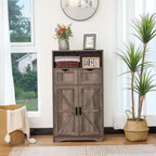 Floor Cabinet with 2 Doors 2 Drawers - 11.4D x 23.6W x 42.7H