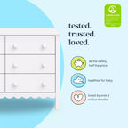 Scallop 6-Drawer Dresser