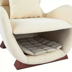 Christopher Knight Home Hudson Modern Fabric Upholstered Accent Chair with Pet Nook and Storage Space