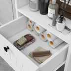 One-Drawer Tilt-Out Laundry Sorter Cabinet