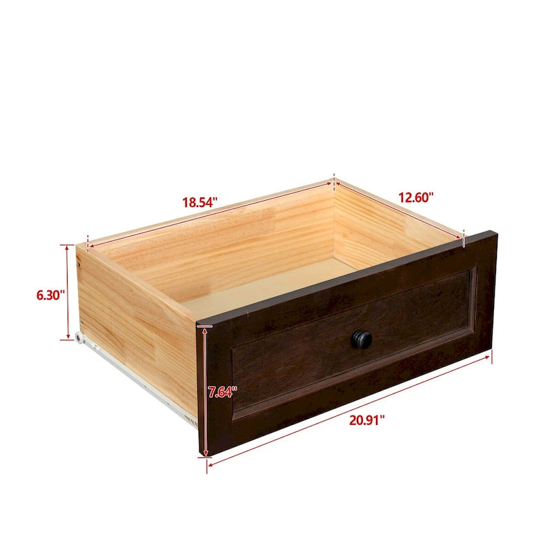 Solid Wood spray-painted drawer dresser bar,buffet tableware cabinet lockers buffet server console table lockers