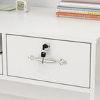 Rectangular Wood Reception Desk Secretary Desk Computer Desk