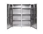 Seville Classics UltraHD 2-Piece Extra-Wide Storage Cabinet Set, 60 x 24