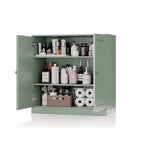 Palace Imports 100% Solid Wood 32 Bathroom Cabinet with Solid Doors and Adjustable Shelves