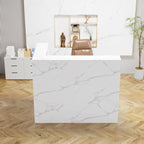 Working Reception Desk L Shaped Front Counter Reception Table Counter