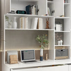 Work and Play Desk with Shelving - Ideal for Gamers and Professionals
