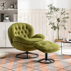 Accent chair TV Chair Living room Chair with Ottoman