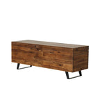 Broadmore 46-inch Acacia Wood Storage Bench