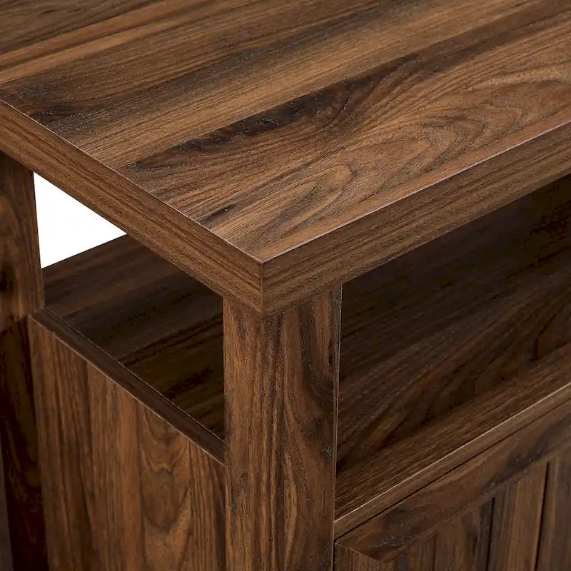 Middlebrook 58-inch Groove Door Highboy TV Stand