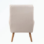 Accent Chair with Ottoman Set, with Adjustable Backrest