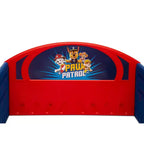 Delta Children Plastic Sleep and Play Toddler Kids Bed with Attached Guardrails - PAW Patrol