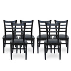 Prestage Rubberwood Dining Chairs (Set of 6) by Christopher Knight Home