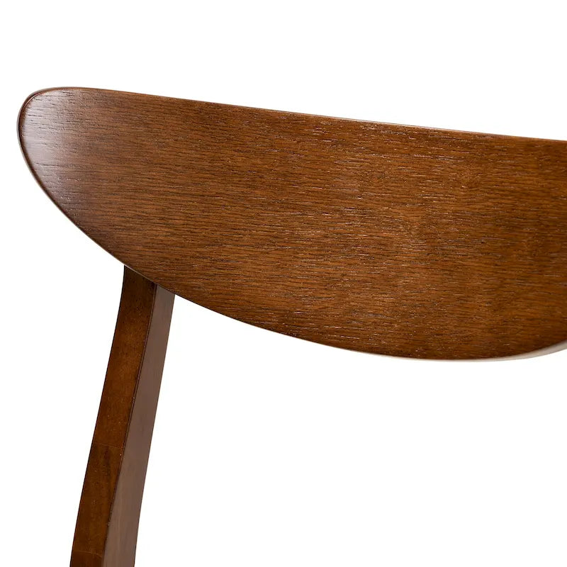 Philip Mid-Century Modern Transitional 5-Piece Dining Set