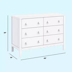 Scallop 6-Drawer Dresser