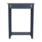 Marnie Two-tone 1-drawer Solid Wood Console Accent Table with Shelf by East at Main