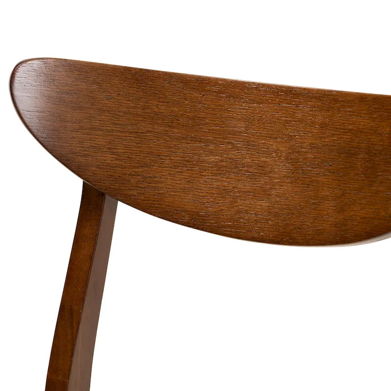 Philip Mid-Century Modern Transitional 5-Piece Dining Set