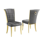Best Quality Furniture D325-SC324-7 5 Piece Round Dining Set