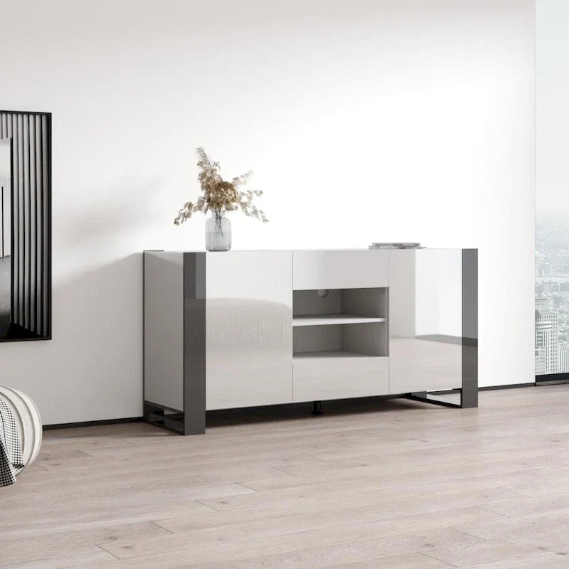 Modern 64.5-inch Sideboard Buffet
