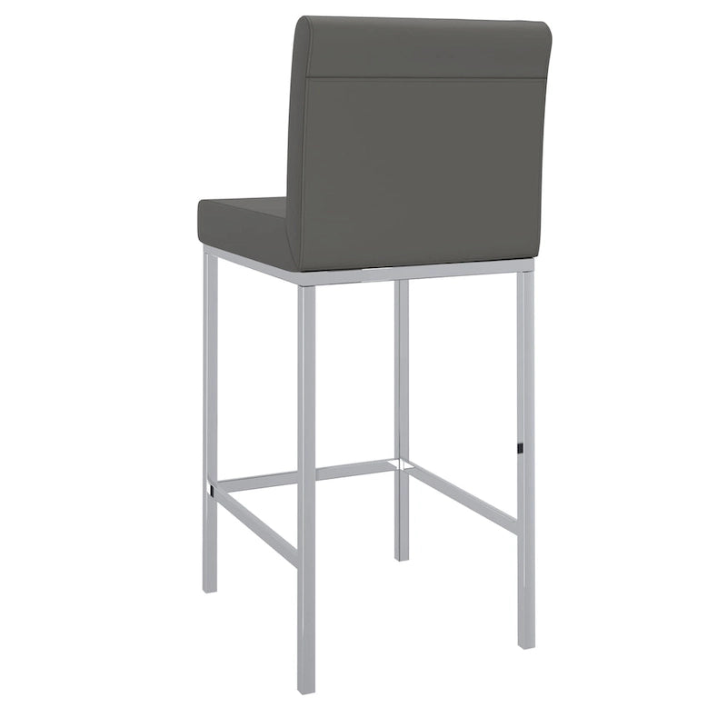 Set of 2 Contemporary Counter Stool - N/A