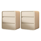Scandinavian Wood Narrow Bedside Cabinet