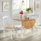 Simple Living Country Cottage Drop Leaf 3-piece Dining Set