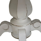 Magnolia Manor Round Pedestal Dining Table with Expandable Leaves - 2 Finishes