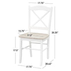 Simple Living Country Cottage Drop Leaf 3-piece Dining Set