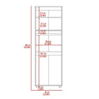 FM Furniture Rose Double Armoire with Hanging Rod