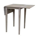 Espresso Drop Leaf Dining Table, Seats 4