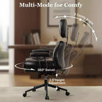 HOMLUX High Back Executive Office Chair Recline Function Ergonomic Desk Chair with Comfy Lumbar & Neck Support