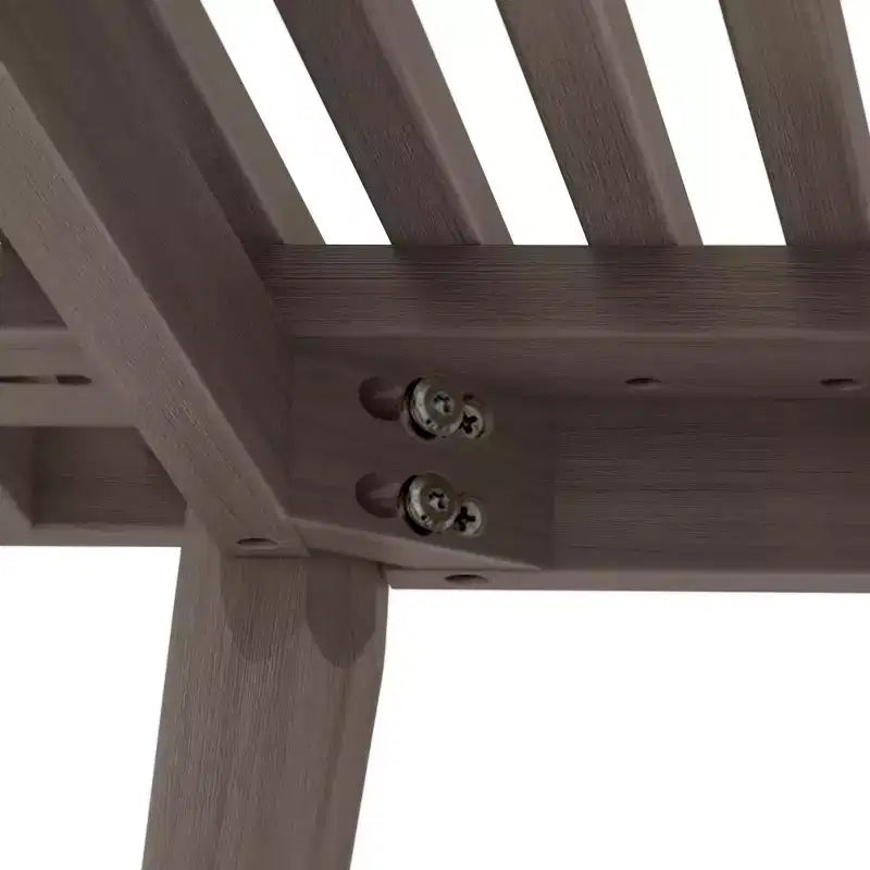 Plank+Beam Entryway Bench, Solid Wood End of Bed Bench for Bedroom, Hallway, Porch, 41.25
