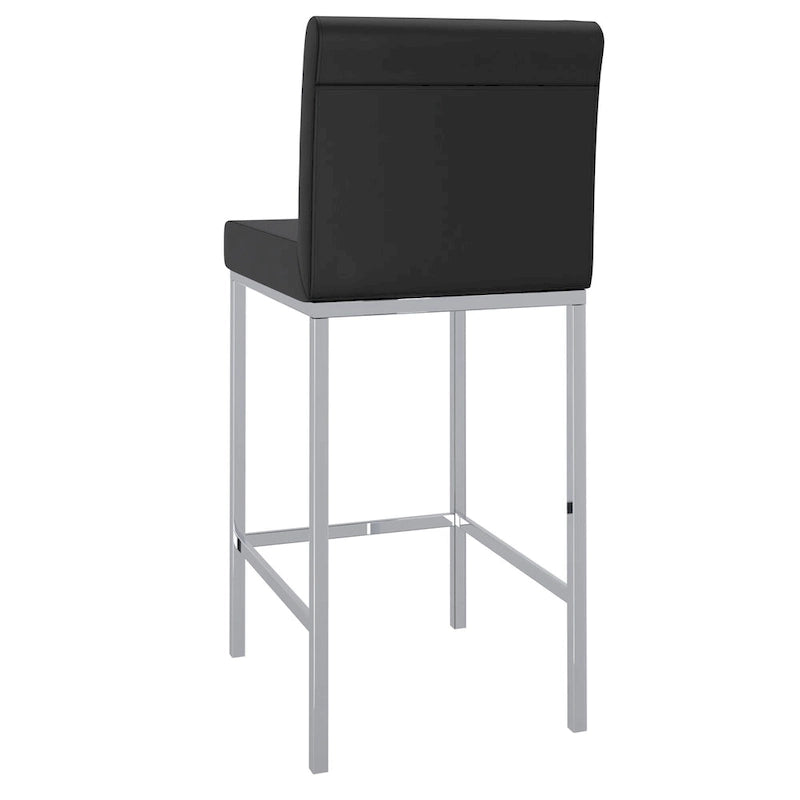 Set of 2 Contemporary Counter Stool - N/A