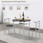 31.5 Drop Leaf Dining Table for Small Space,Small Kitchen Table Set for 2