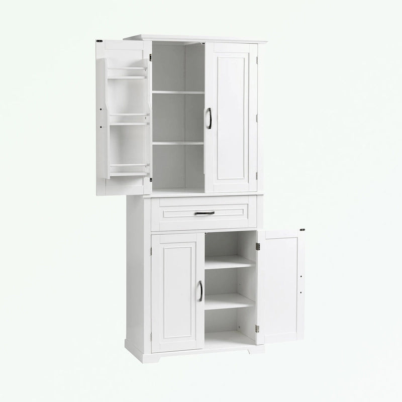 Bathroom Storage Cabinet with Doors and Drawer