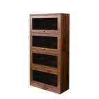 Contemporary Glass Doors Office Storage Cabinet