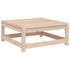 vidaXL Garden Sofa Set Solid Pine Wood Large Modular Outdoor Sectional - Natural Pine Without Cushion