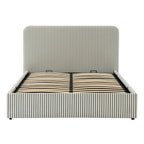 Storage Bed - Sage Stripe