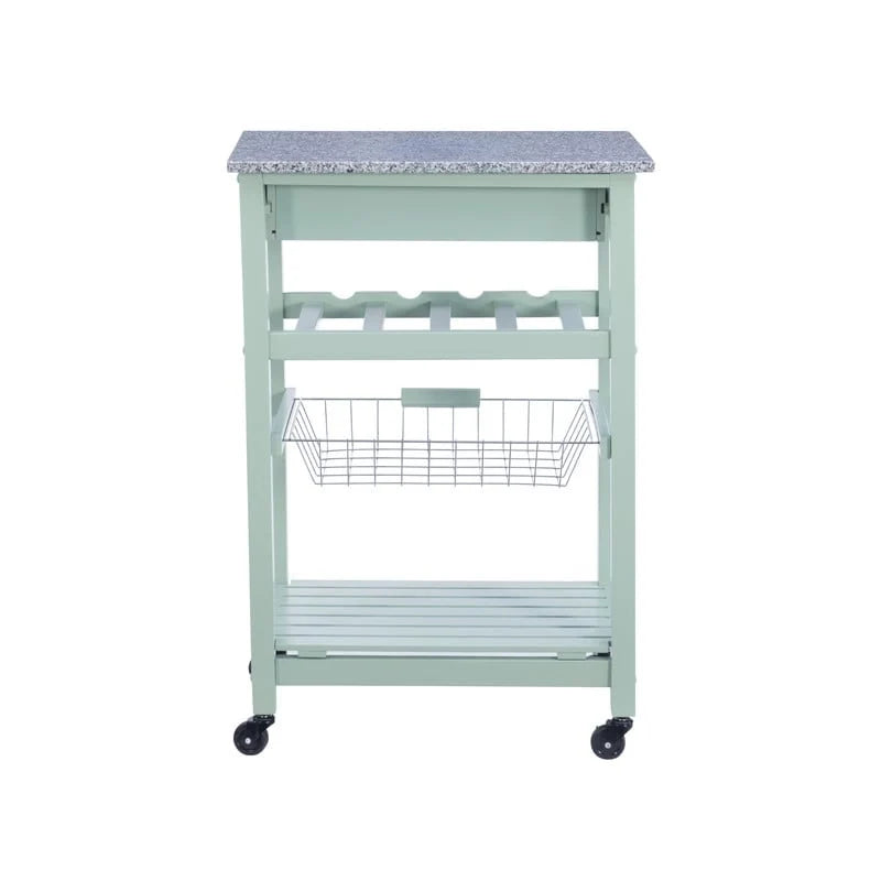 Jake Compact Mobile Rolling Kitchen Cart