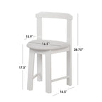 Harrisburg Tobey 5-piece Compact Round Dining Set