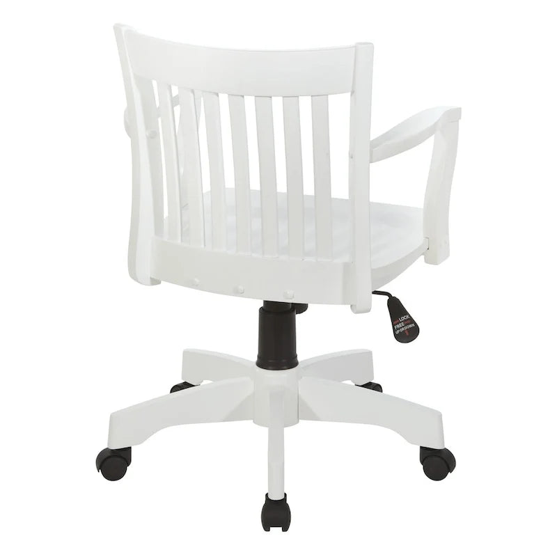 Deluxe Wood Bankers Chair