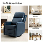 Esteban Swivel Recliner with Tufted Back Set of 2 by HULALA HOME