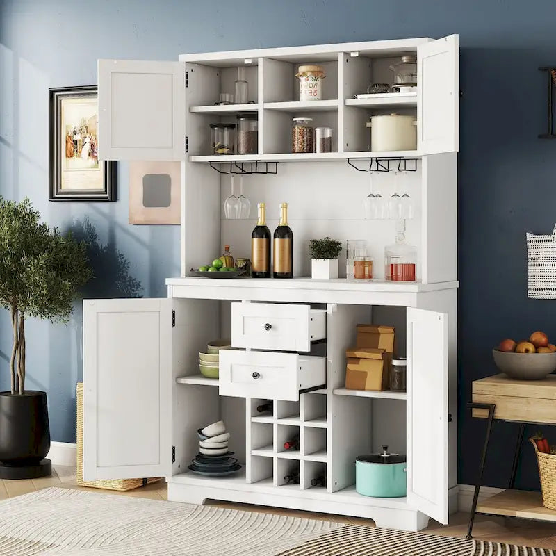 73.8H Kitchen Cabinet with Storage