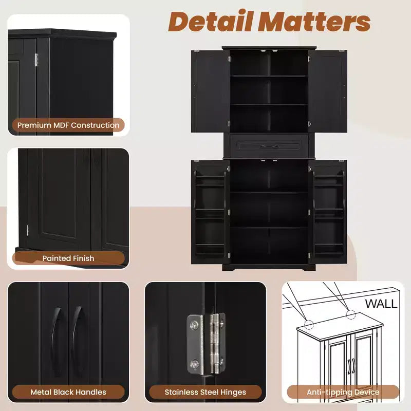 Christopher Knight Home Ashbur Modern Bathroom Storage Cabinet with Drawer and Adjustable Shelf