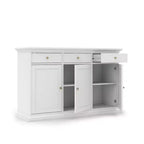Tvilum, Sideboard with 3 Doors and 3 Drawers, White