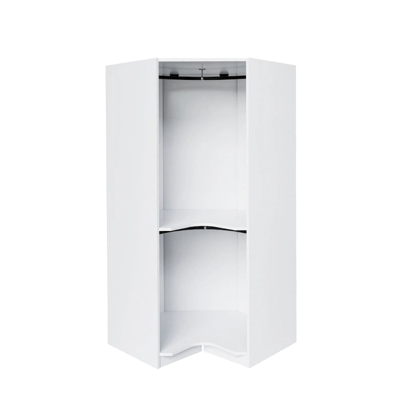 Polygon Corner Wardrobe with 2-Doors