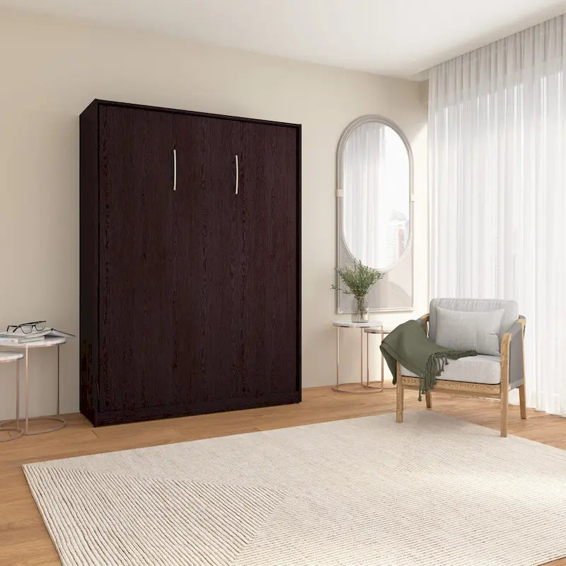 Claremont 59W Space-Saving Full Size Murphy Bed by Bestar