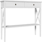 47 Console Table with Drawers - 11.81D x 47.24W x 31.5H