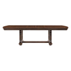 9 PCS Dining Table w Extension Leaf 2x Armchairs and 6x Side Chairs