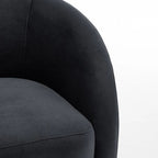 Modern Swivel Barrel Accent Chair