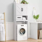 Over The Toilet Storage Cabinet,FreeStanding Bathroom Organizers for Bathroom,Restroom,Laundry